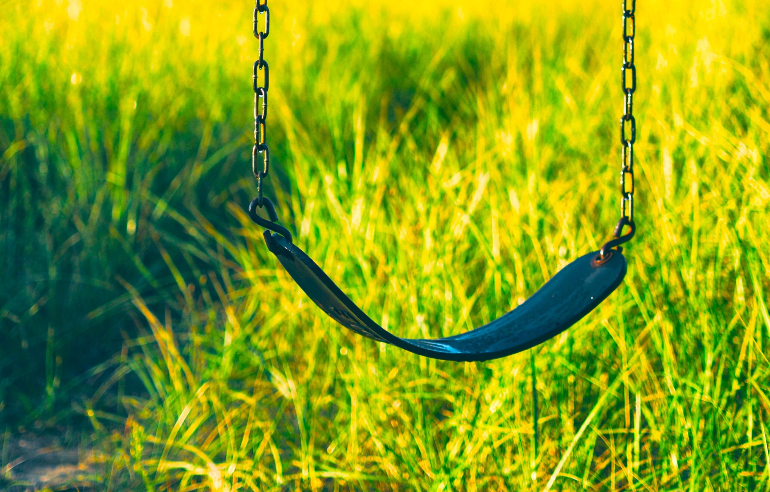 What is the purpose of a swing, if not for children?